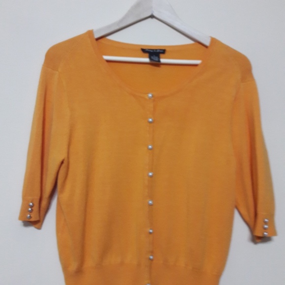 Audrey & Grace Tops - Audrey & Grace  Short Sleeve Sweater